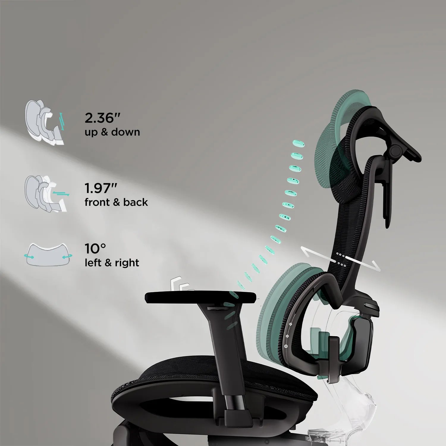 E2 Pro Ergonomic Office Chair without Footrest