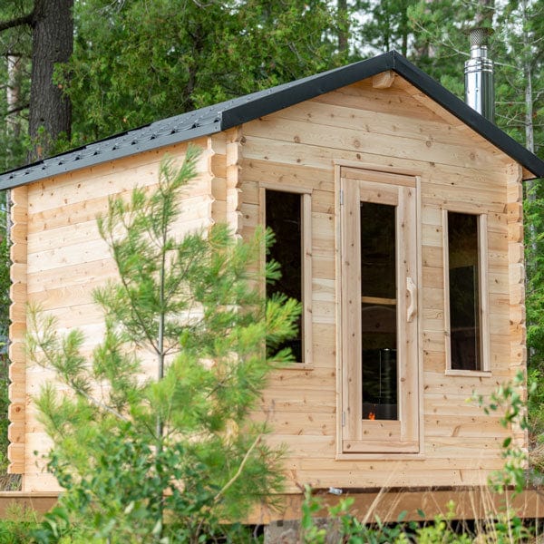 LeisureCraft CT Georgian 6 Person Outdoor Sauna