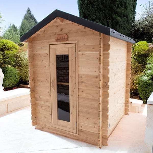 LeisureCraft CT Granby 3 Person Outdoor Sauna
