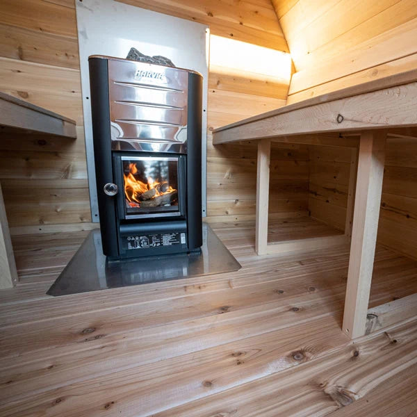 LeisureCraft CT Mini POD 4 Person Outdoor Sauna