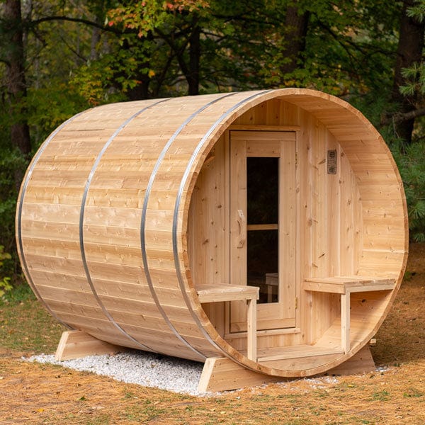 LeisureCraft CT Serenity 6 Person Barrel Sauna