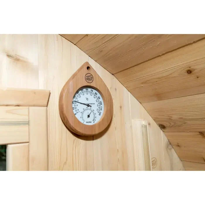 LeisureCraft CT Serenity MP 4 Person Barrel Sauna