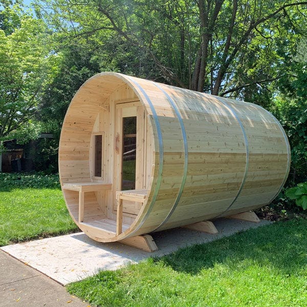 LeisureCraft CT Tranquility 6 Person Barrel Sauna
