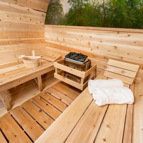 LeisureCraft Tranquility MP 6 Person Barrel Sauna