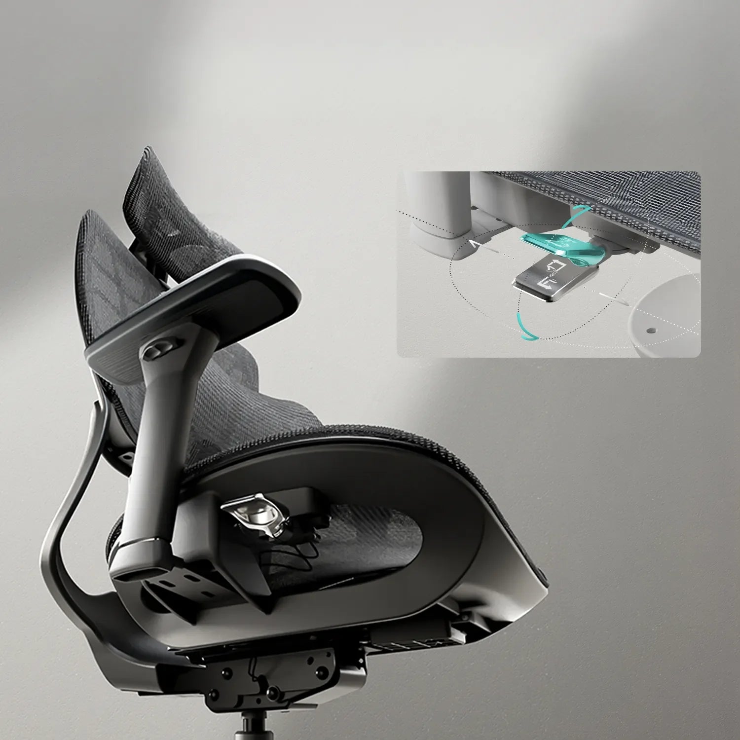 E2 Pro Ergonomic Office Chair without Footrest