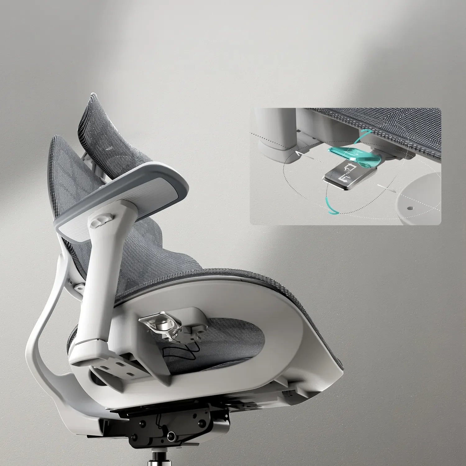 E2 Pro Ergonomic Office Chair without Footrest