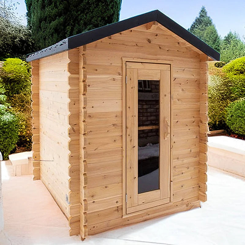 LeisureCraft CT Granby 3 Person Outdoor Sauna