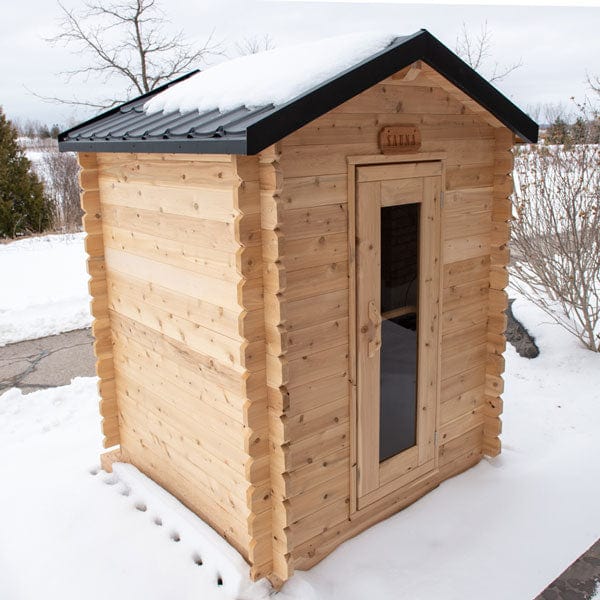 LeisureCraft CT Granby 3 Person Outdoor Sauna