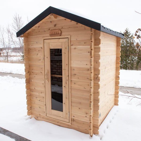 LeisureCraft CT Granby 3 Person Outdoor Sauna