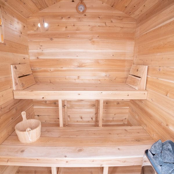 LeisureCraft CT Granby 3 Person Outdoor Sauna
