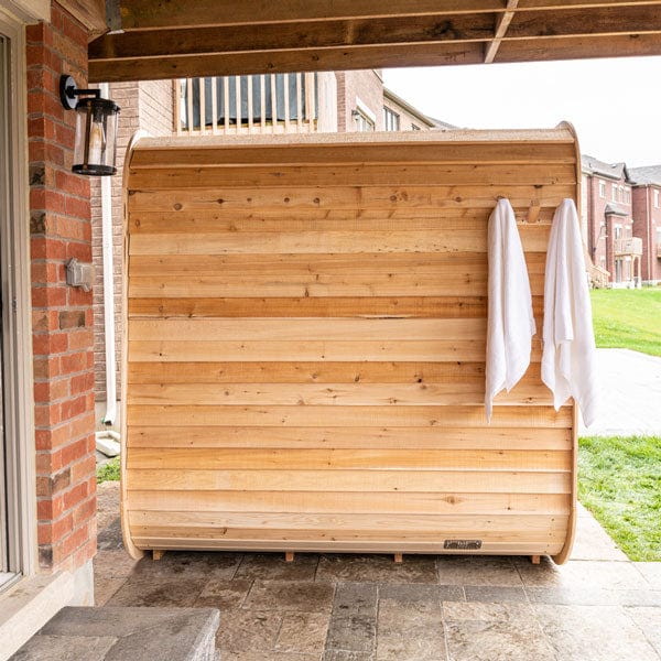 LeisureCraft CT Luna 4 Person Cube Sauna