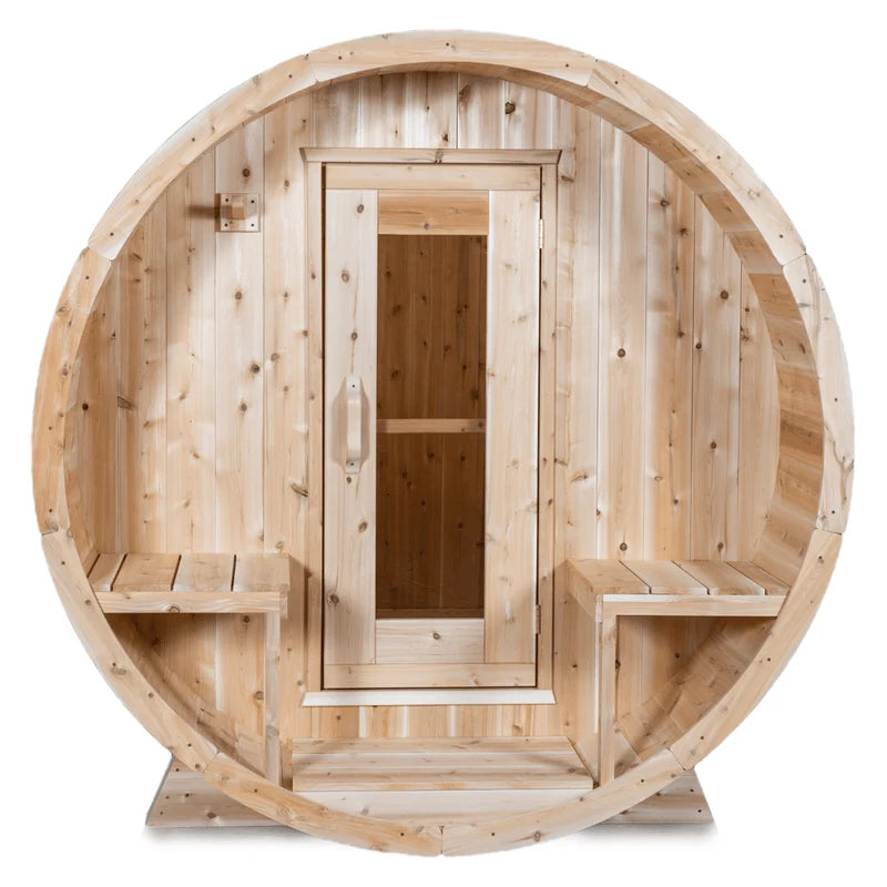 LeisureCraft CT Serenity 6 Person Barrel Sauna