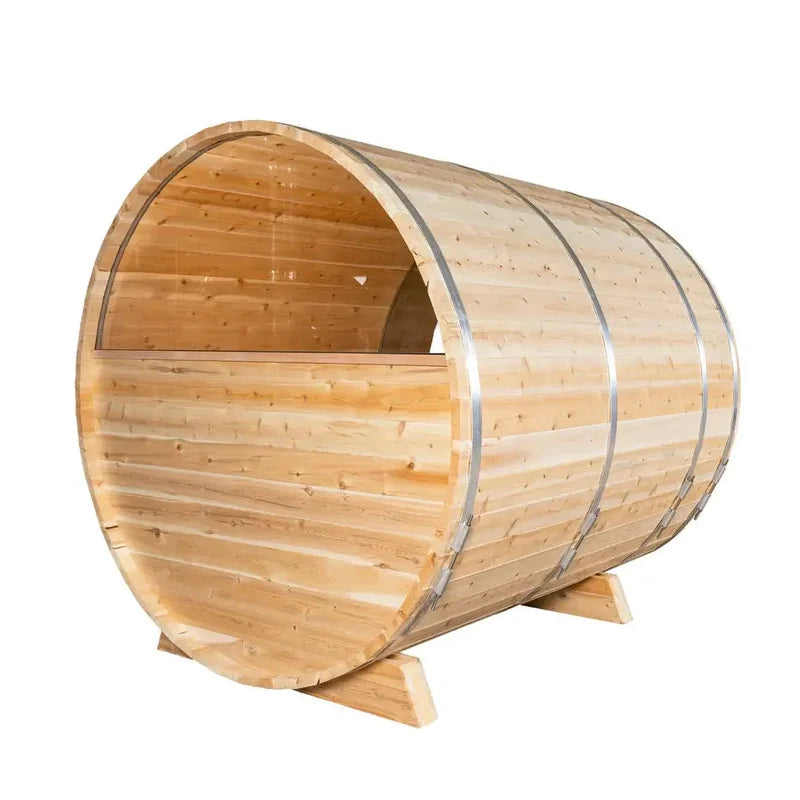 LeisureCraft CT Serenity MP 4 Person Barrel Sauna