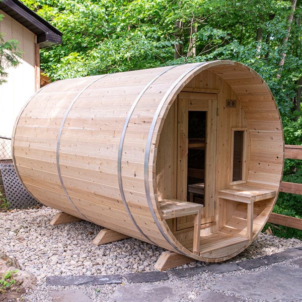 LeisureCraft CT Tranquility 6 Person Barrel Sauna