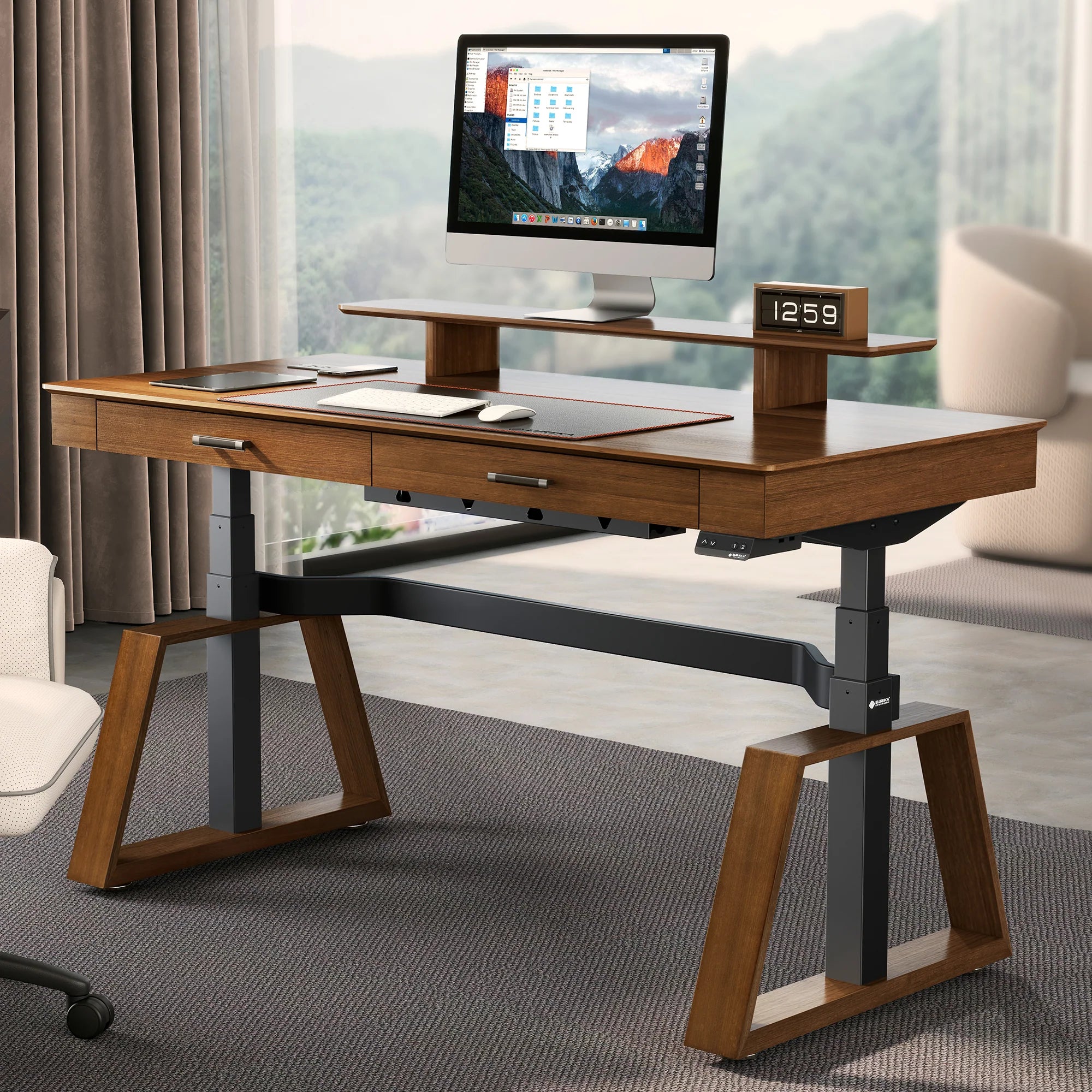 Ark Executive Standing Desk (63"X29")